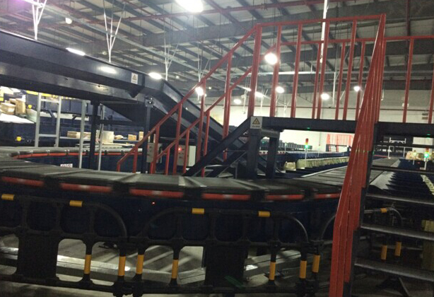 宇泰以太網(wǎng)工業(yè)交換機在快遞分揀中心自動分揀系統(tǒng)中的應用