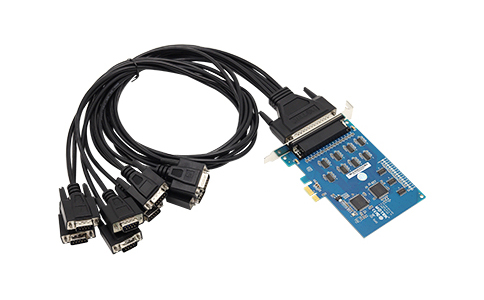 工業PCI-E轉RS232串口通信轉換卡_UT-7918 PCIE轉8口RS232多串口卡