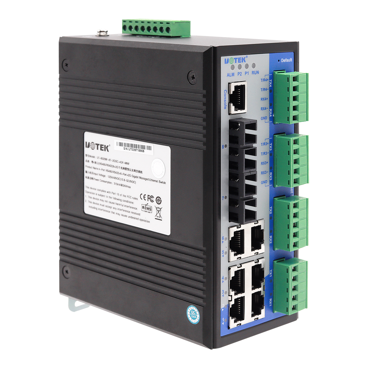 工業串口以太網交換機