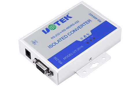 工業(yè)級(jí)壁掛式接口轉(zhuǎn)換器_UT-2016 光隔防雷型RS-232轉(zhuǎn)RS-485/422串口隔離轉(zhuǎn)換器