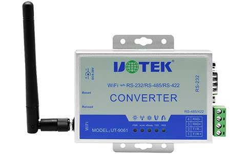 工業(yè)串口RS-232/485/422轉(zhuǎn)TCP/IP無(wú)線（WIFI）接口轉(zhuǎn)換器-UT-9061A 無(wú)線WIFI轉(zhuǎn)換器